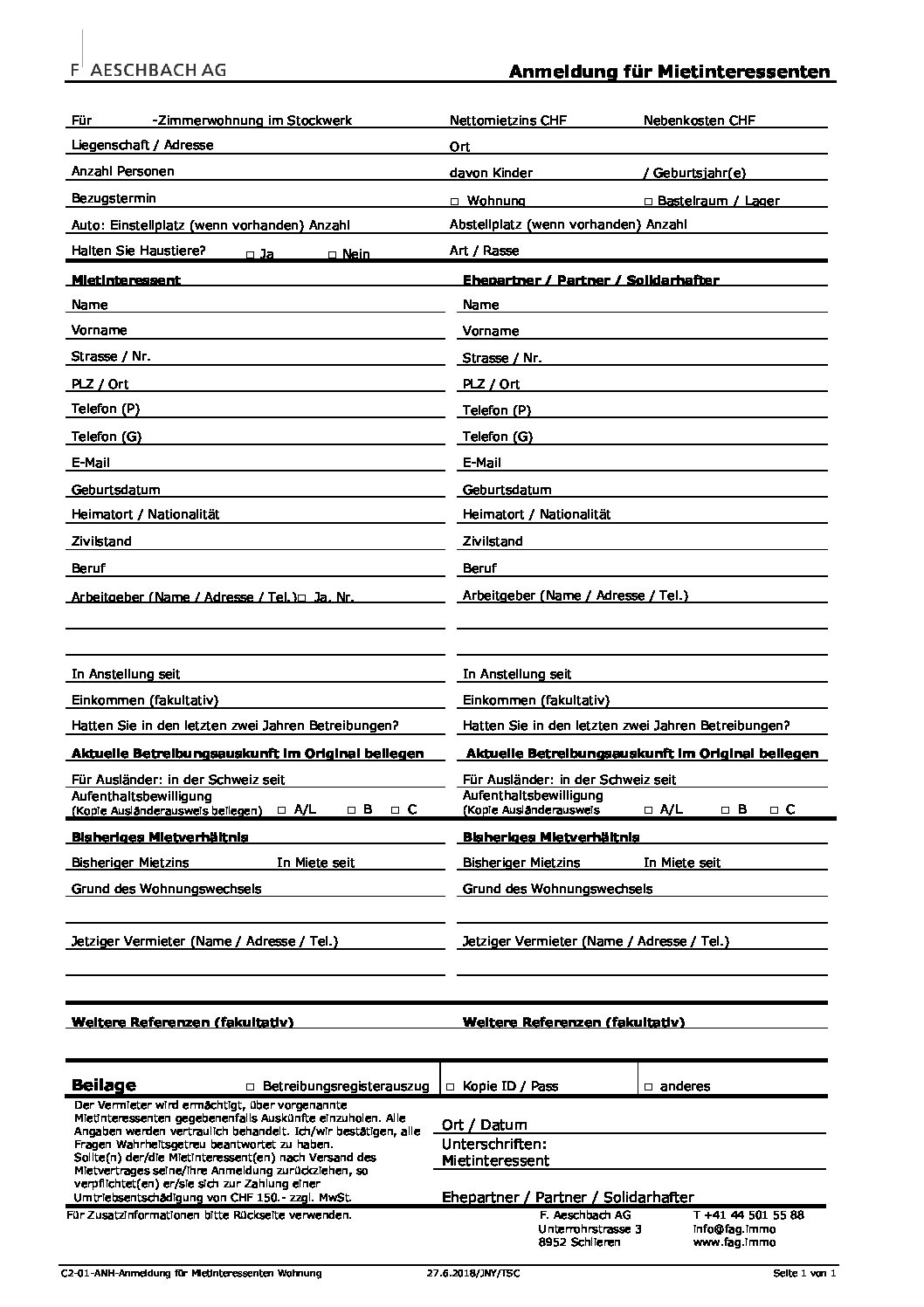 Downloads | F. Aeschbach AG